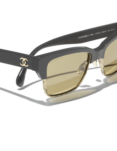 Occhiali cat-eye da sole  Chanel CH5558 1813/2 55 | Isolani Boutique