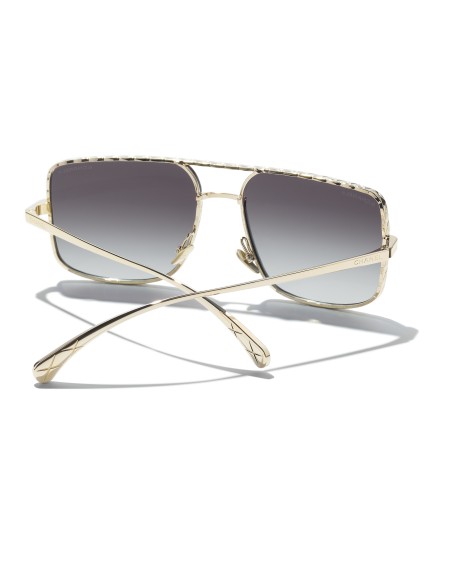 Occhiali pilota da sole Chanel CH4294 C395S6 60 | Isolani Boutique