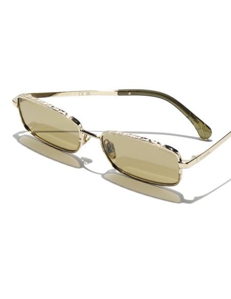 Occhiali rettangolari da sole Chanel CH4295 C468/2 58 | Isolani Boutique