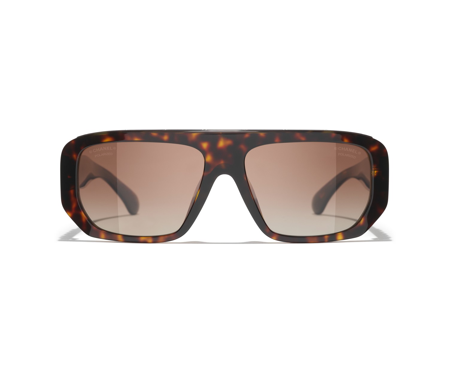 Occhiali a maschera da sole Chanel CH5556U 1827S9 58 | Isolani Boutique 2