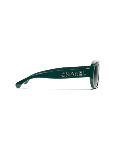 Occhiali a maschera da sole Chanel CH5556U 1459S4 58 | Isolani Boutique