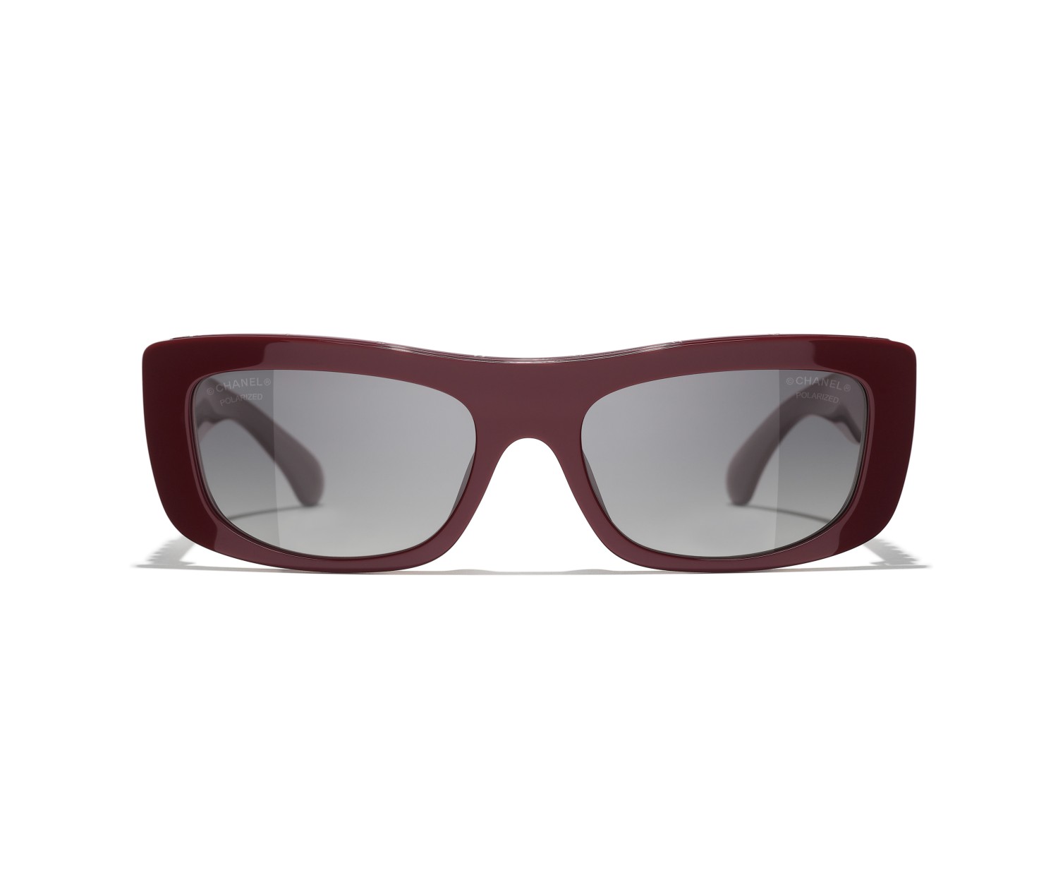 Occhiali rettangolari da sole Chanel CH5559 1802S8 56 | Isolani Boutique 2