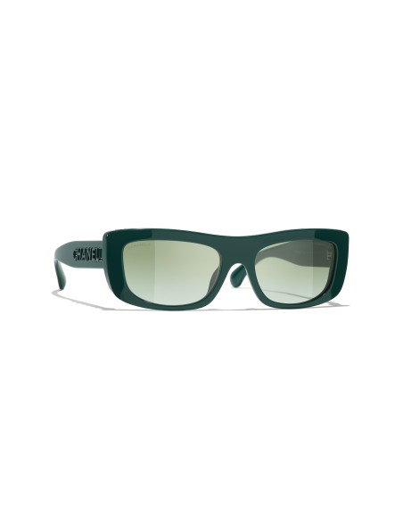 Occhiali rettangolari da sole Chanel CH5559 1459S3 56 | Isolani Boutique