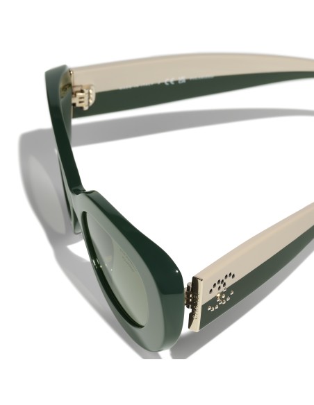 Occhiali ovali da sole Chanel CH5562B 17029A 53 | Isolani Boutique