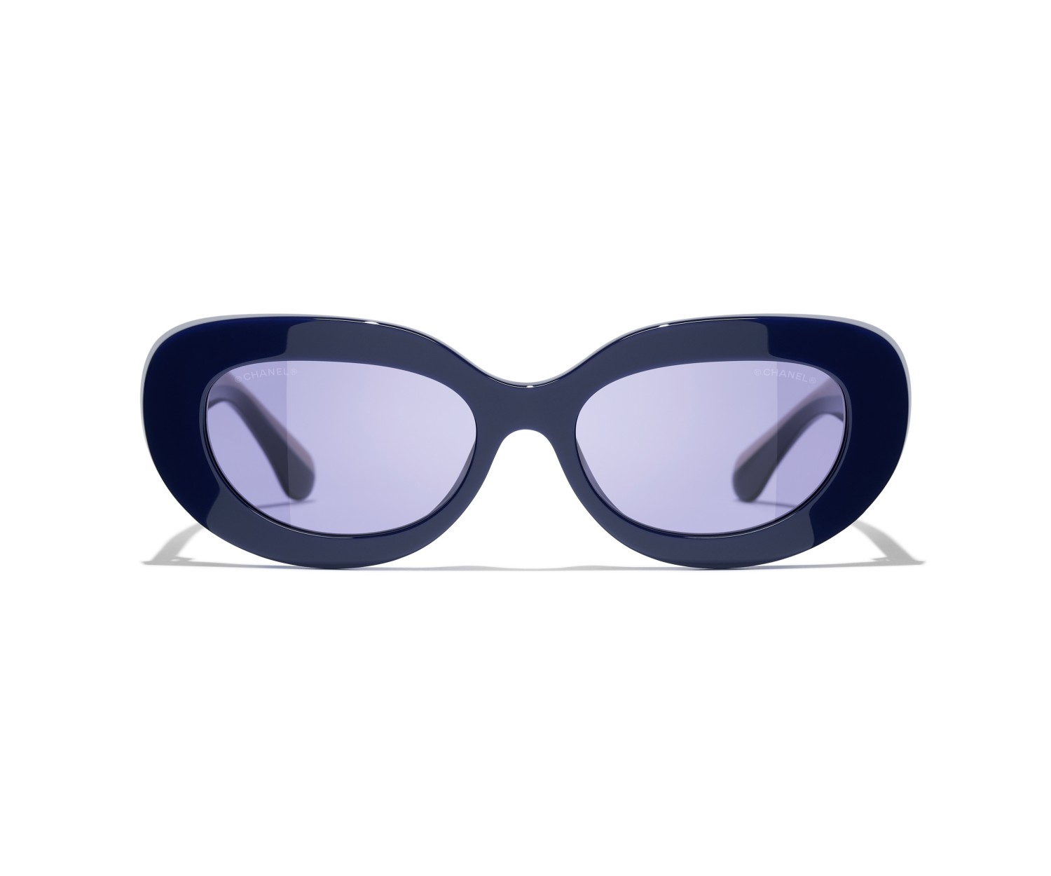 Occhiali ovali da sole Chanel CH5562B C5031A 53 | Isolani Boutique 2