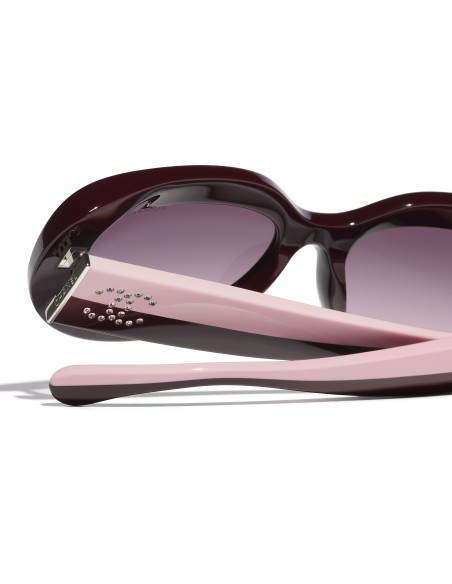 Occhiali ovali da sole Chanel CH5562B 1461S1 53 | Isolani Boutique