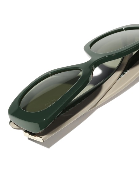 Occhiali quadrati da sole Chanel CH5563B 17029A 53 | Isolani Boutique