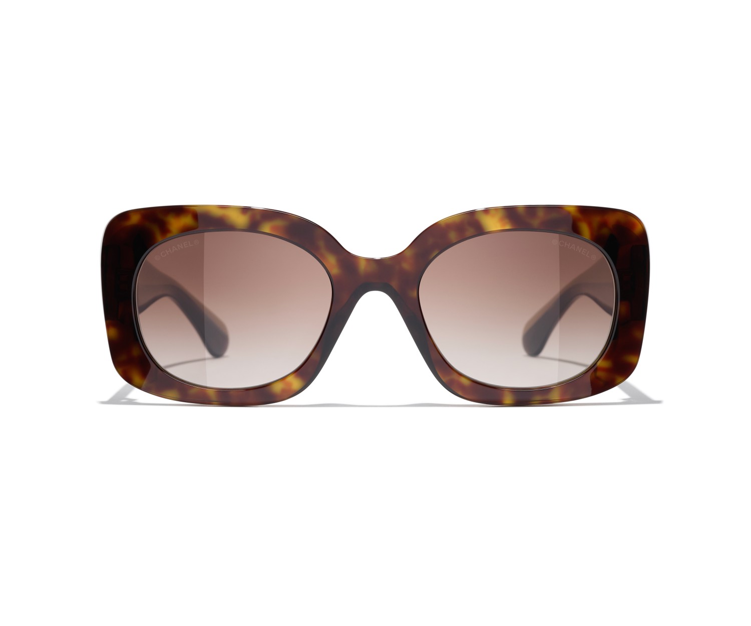 Occhiali quadrati da sole Chanel CH5563B C714S5 53 | Isolani Boutique 2