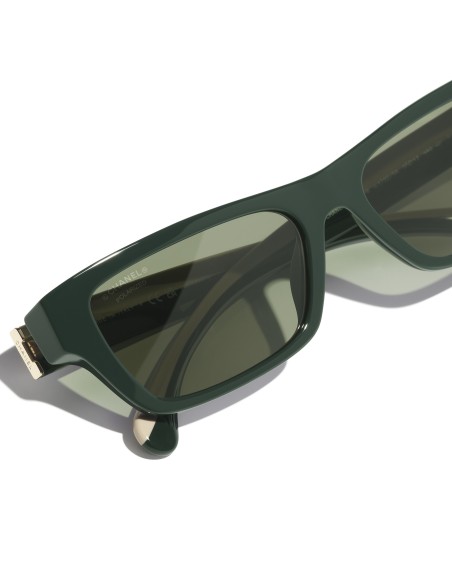 Occhiali rettangolari da sole Chanel CH5564B 17029A 55 | Isolani Boutique