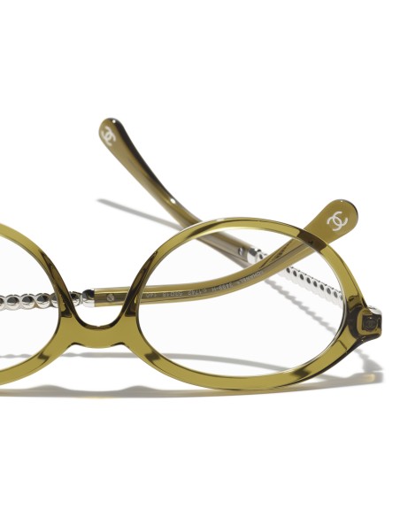 Occhiali ovali da vista Chanel CH3499H 1742 51 | Isolani Boutique
