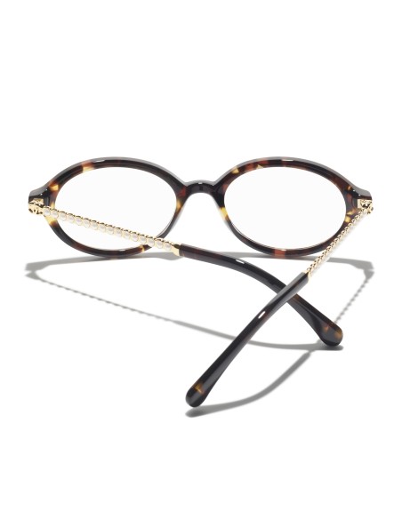 Occhiali ovali da vista Chanel CH3499H 1818 51 | Isolani Boutique