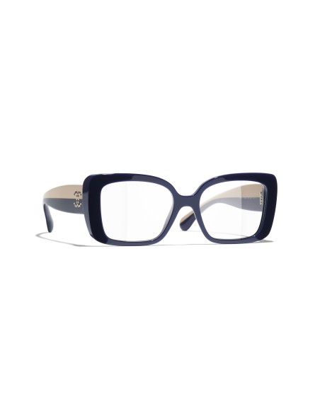 Occhiali quadrati da vista Chanel CH3502B C503 52 | Isolani Boutique