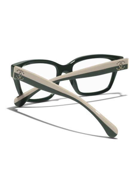 Occhiali rettangolari da vista Chanel CH3503B 1702 52 | Isolani Boutique