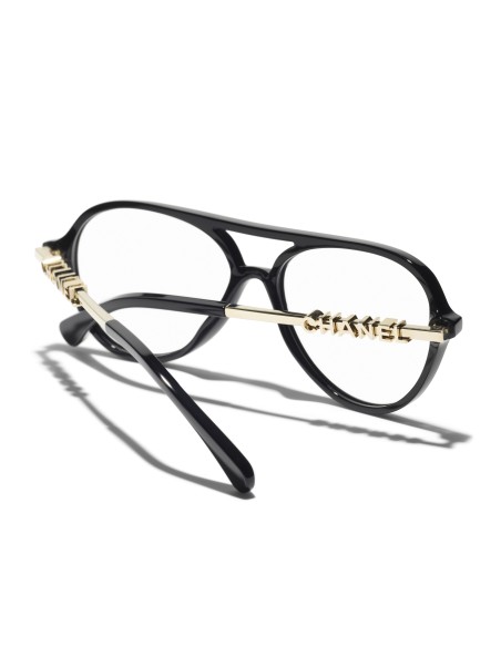 Occhiali pilota da vista Chanel CH3504 C622 54 | Isolani Boutique