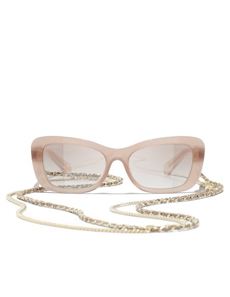 Occhiali rettangolari da sole Chanel CH5553 181294 54 | Isolani Boutique