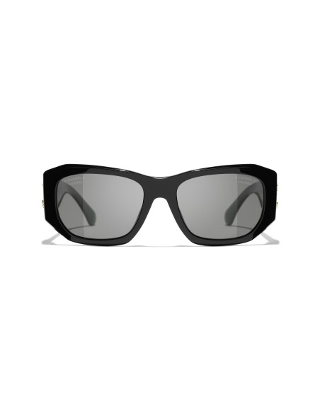 Occhiali rettangolari da sole Chanel CH5554 C622T8 55 | Isolani Boutique