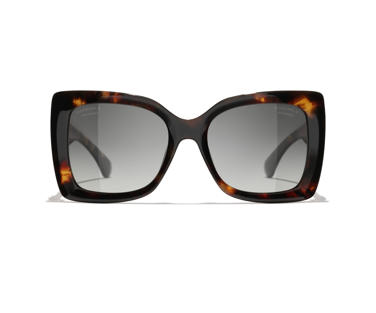 Occhiali quadrati da sole Chanel CH5555 1818S8 53 | Isolani Boutique 2