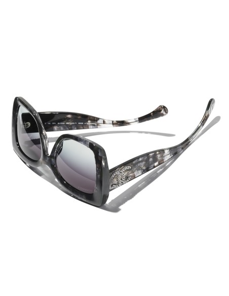 Occhiali quadrati da sole Chanel CH5555 1817S6 53 | Isolani Boutique