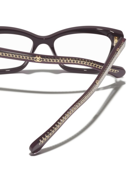 Occhiali cat-eye da vista Chanel CH3494 1461 52 | Isolani Boutique