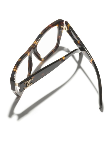 Occhiali rettangolari da vista Chanel CH3495 1818 52 | Isolani Boutique