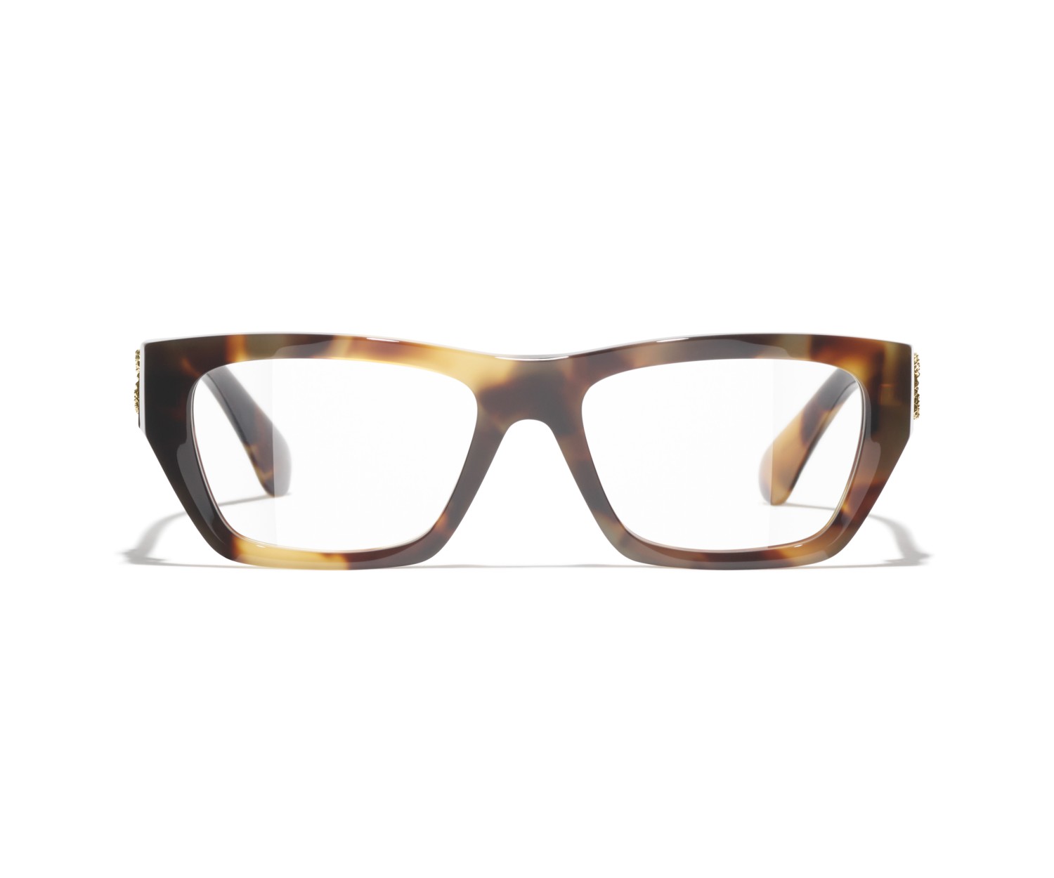 Occhiali rettangolari da vista Chanel CH3495 1820 52 | Isolani Boutique 2