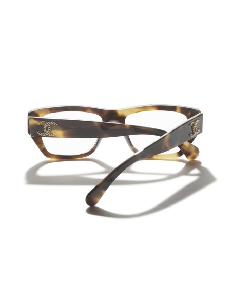 Occhiali rettangolari da vista Chanel CH3495 1820 52 | Isolani Boutique