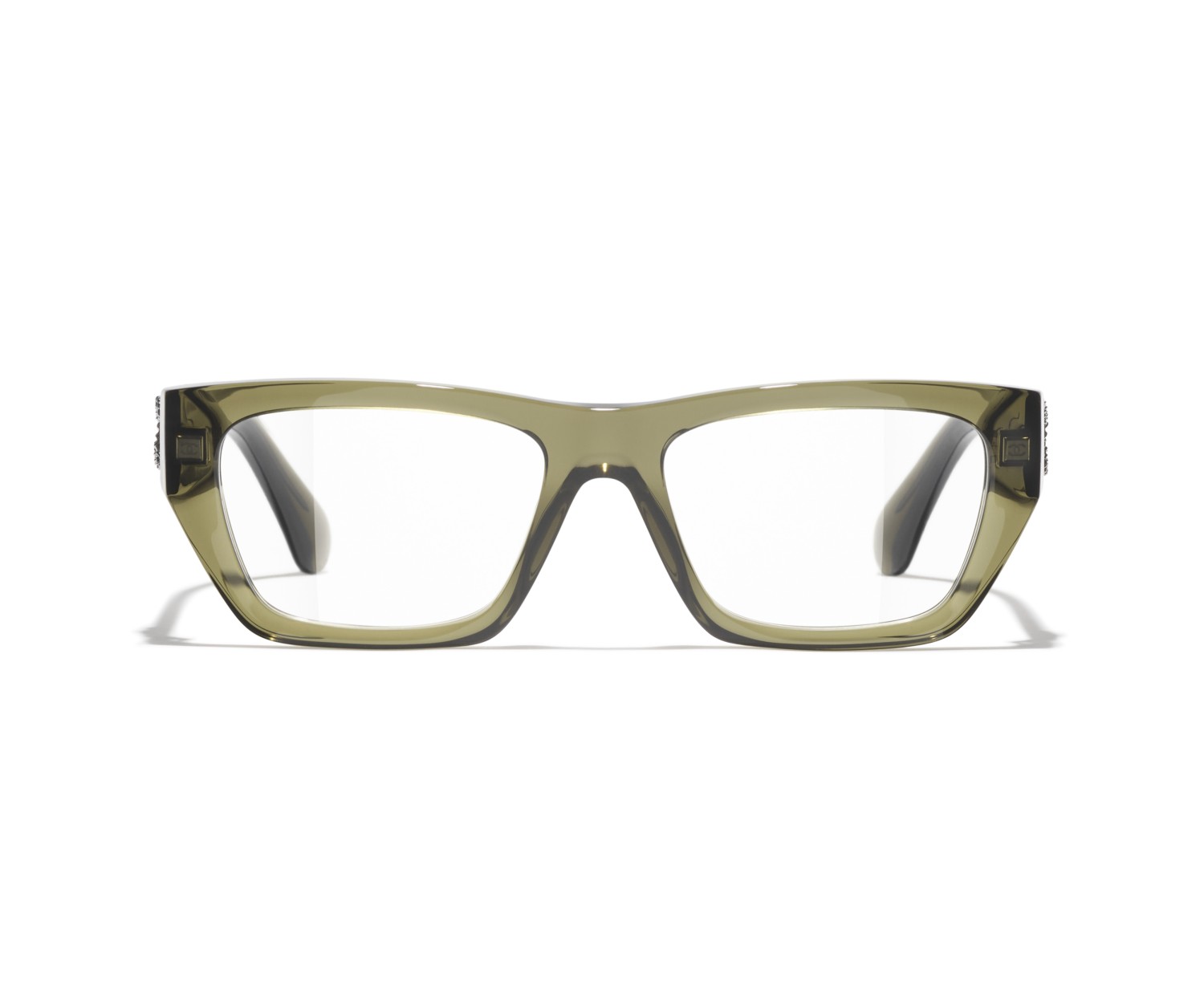 Occhiali rettangolari da vista Chanel CH3495 1742 52 | Isolani Boutique 2