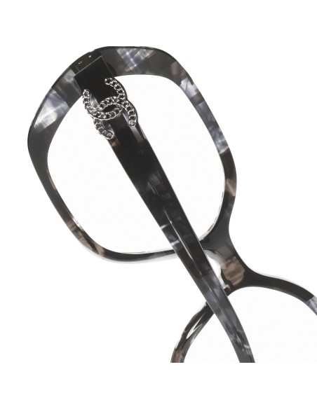 Occhiali quadrati da vista Chanel CH3496 1817 54 | Isolani Boutique