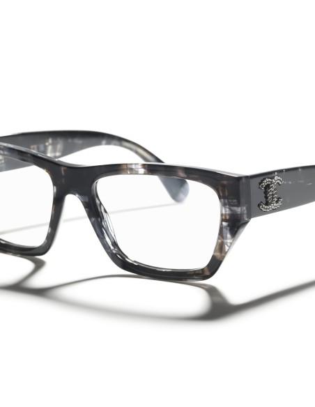 Occhiali rettangolari da vista Chanel CH3495 1817 52 | Isolani Boutique