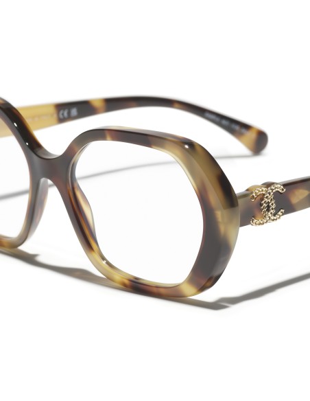 Occhiali quadrati da vista Chanel CH3496 1820 54 | Isolani Boutique