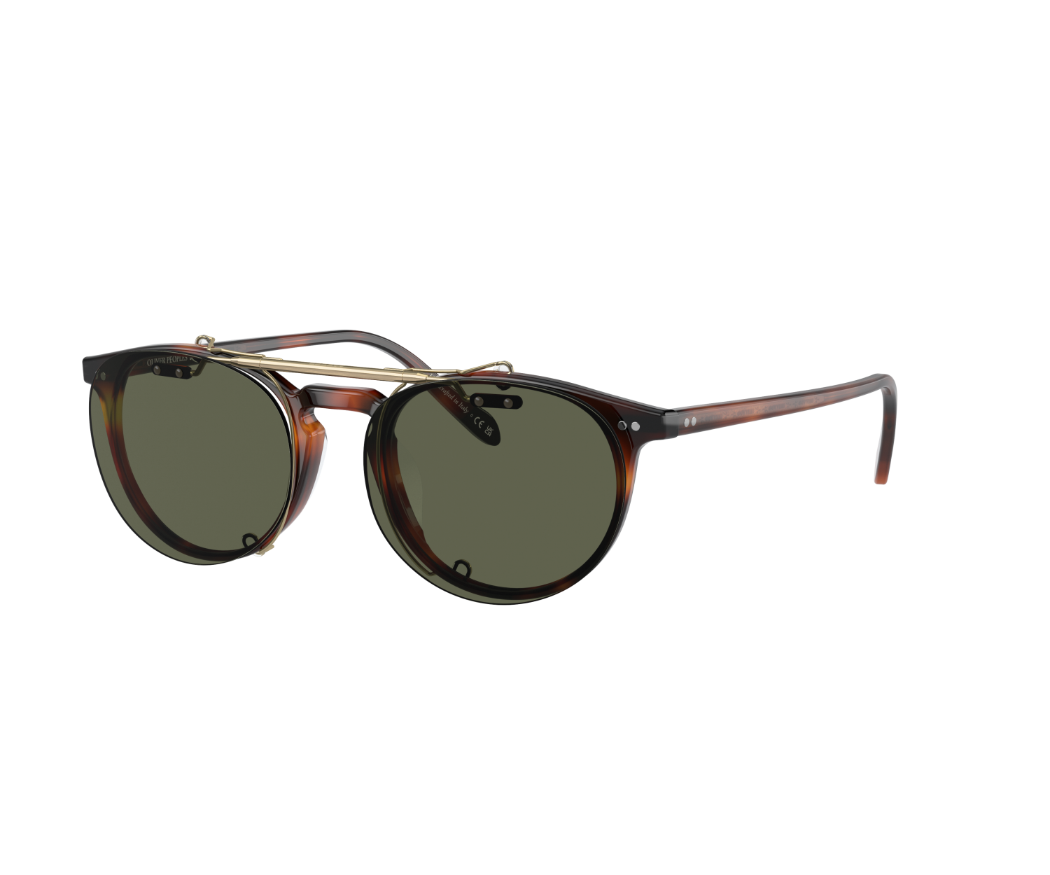 OLIVER PEOPLES - RILEY-R FLIP-UP CLIP - OV5004C - 53119A - 47