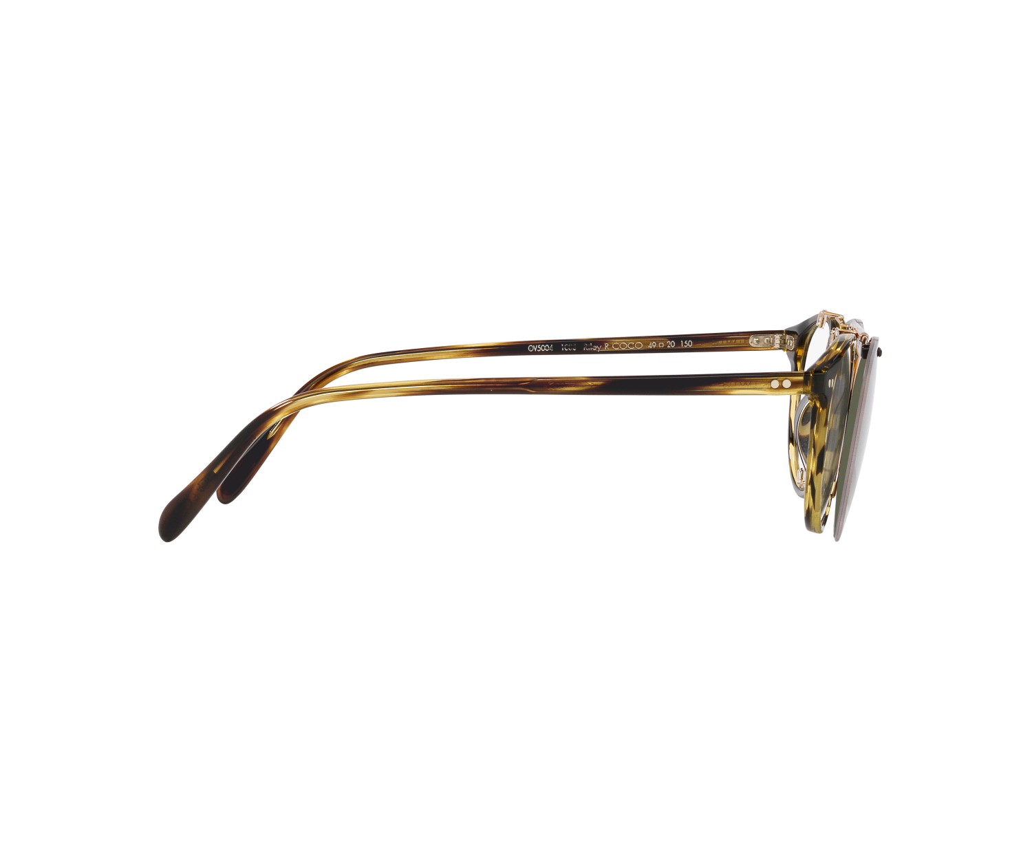 OLIVER PEOPLES - RILEY-R FLIP-UP CLIP - OV5004C - 53119A - 49