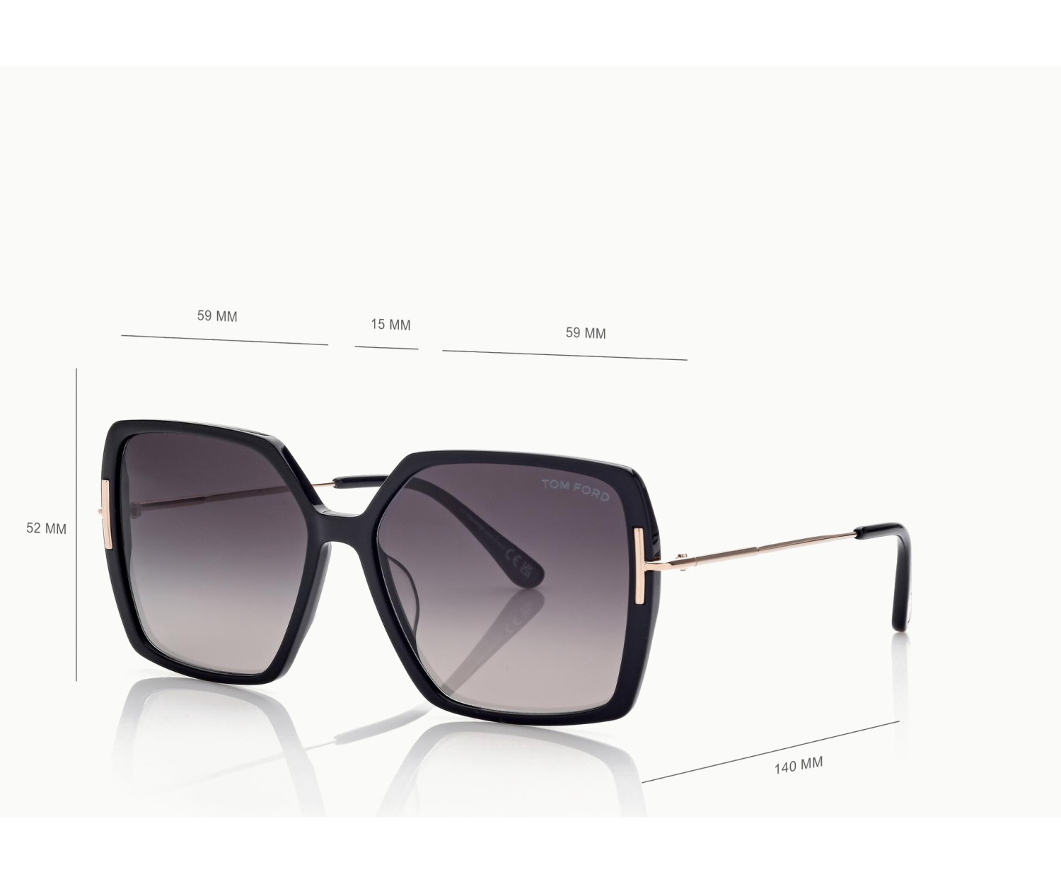 Tom Ford Joanna FT1039 - Occhiali da sole 01B