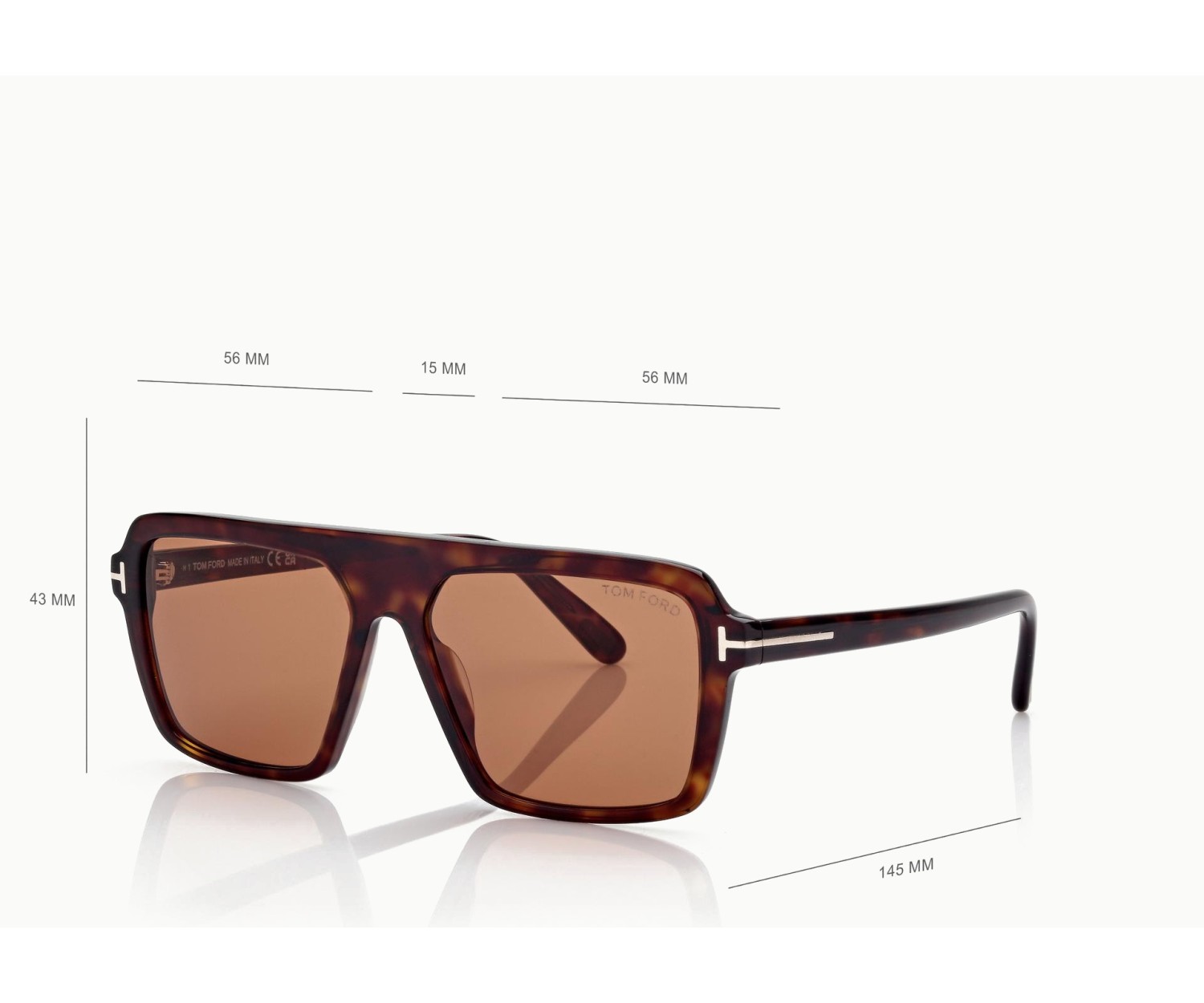 Tom Ford Vincent FT1176 - Occhiali da sole 52E
