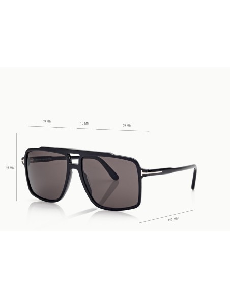 Tom Ford Kemp FT1177 - Occhiali da sole 01A