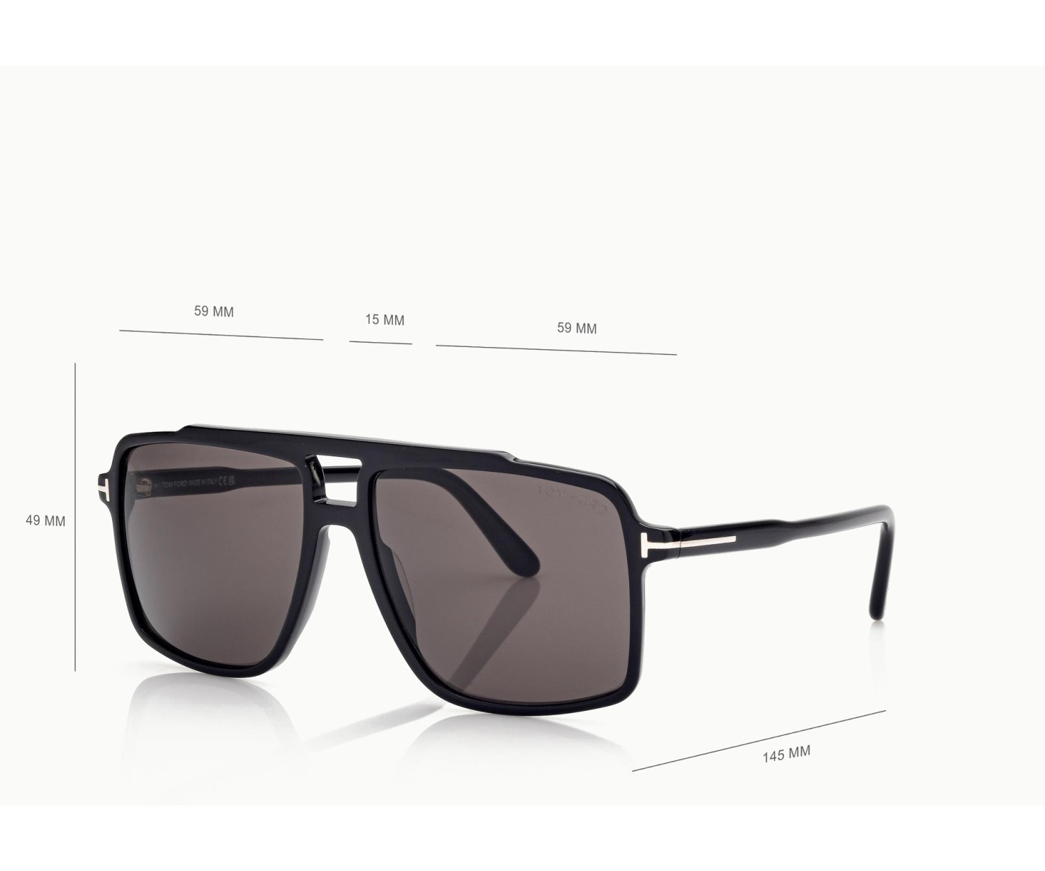 Tom Ford Kemp FT1177 - Occhiali da sole 01A