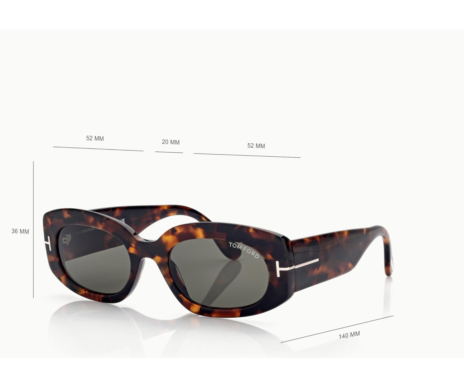 Tom Ford Cielle FT1187 - Occhiali da sole 52N