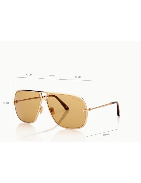 Tom Ford Stavros FT1204 - Occhiali da sole 30E