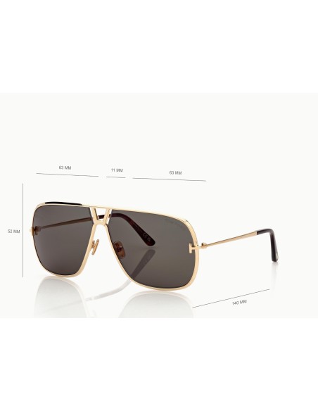 Tom Ford Stavros FT1204 - Occhiali da sole 30N