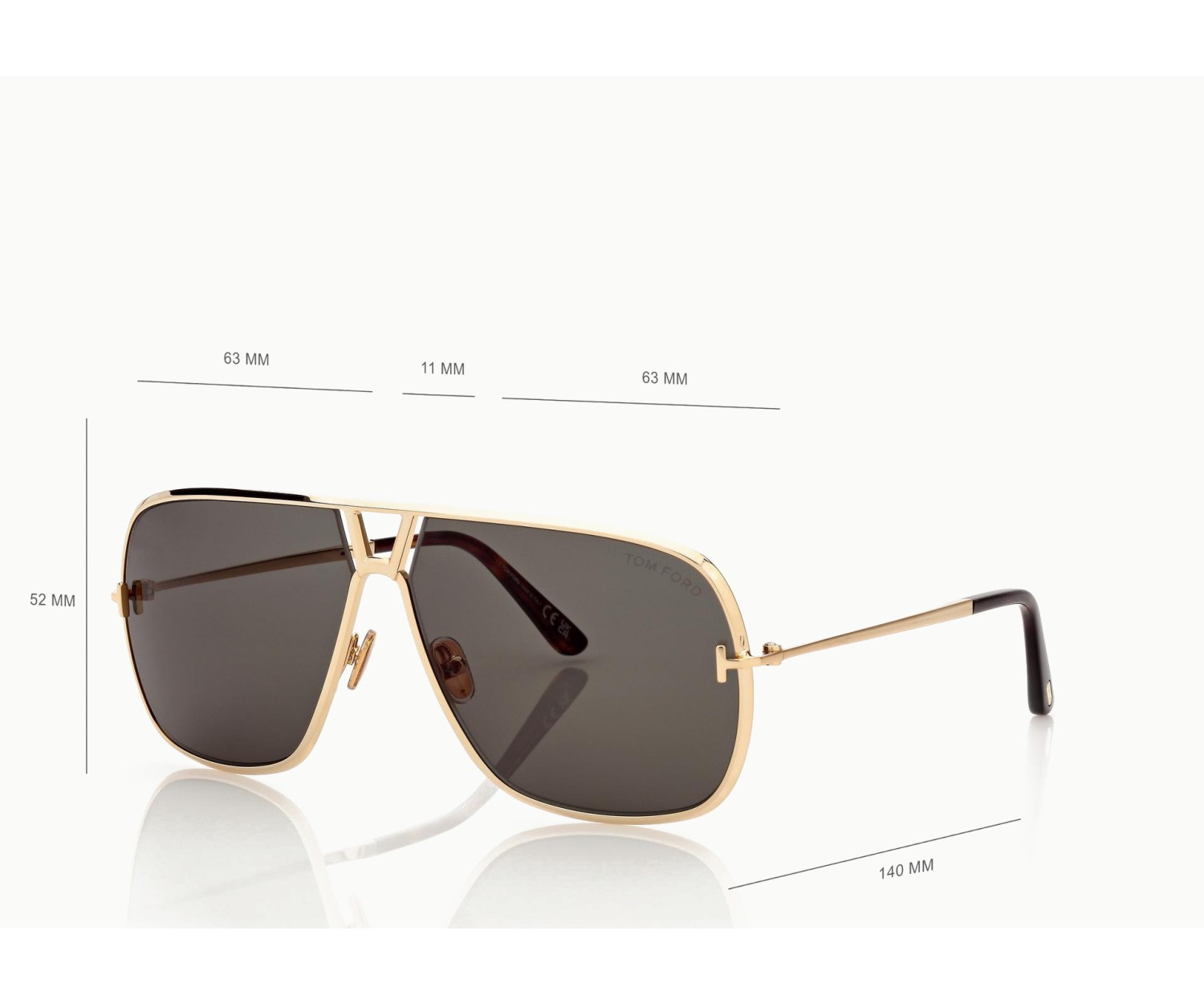 Tom Ford Stavros FT1204 - Occhiali da sole 30N