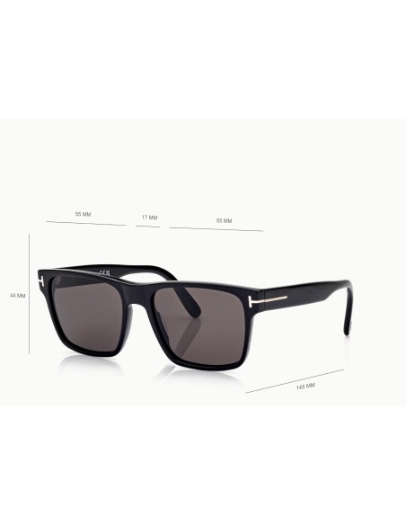Tom Ford Calder FT1205 - Occhiali da sole 01A