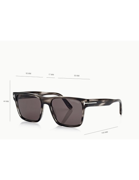 Tom Ford Calder FT1205 - Occhiali da sole 56A
