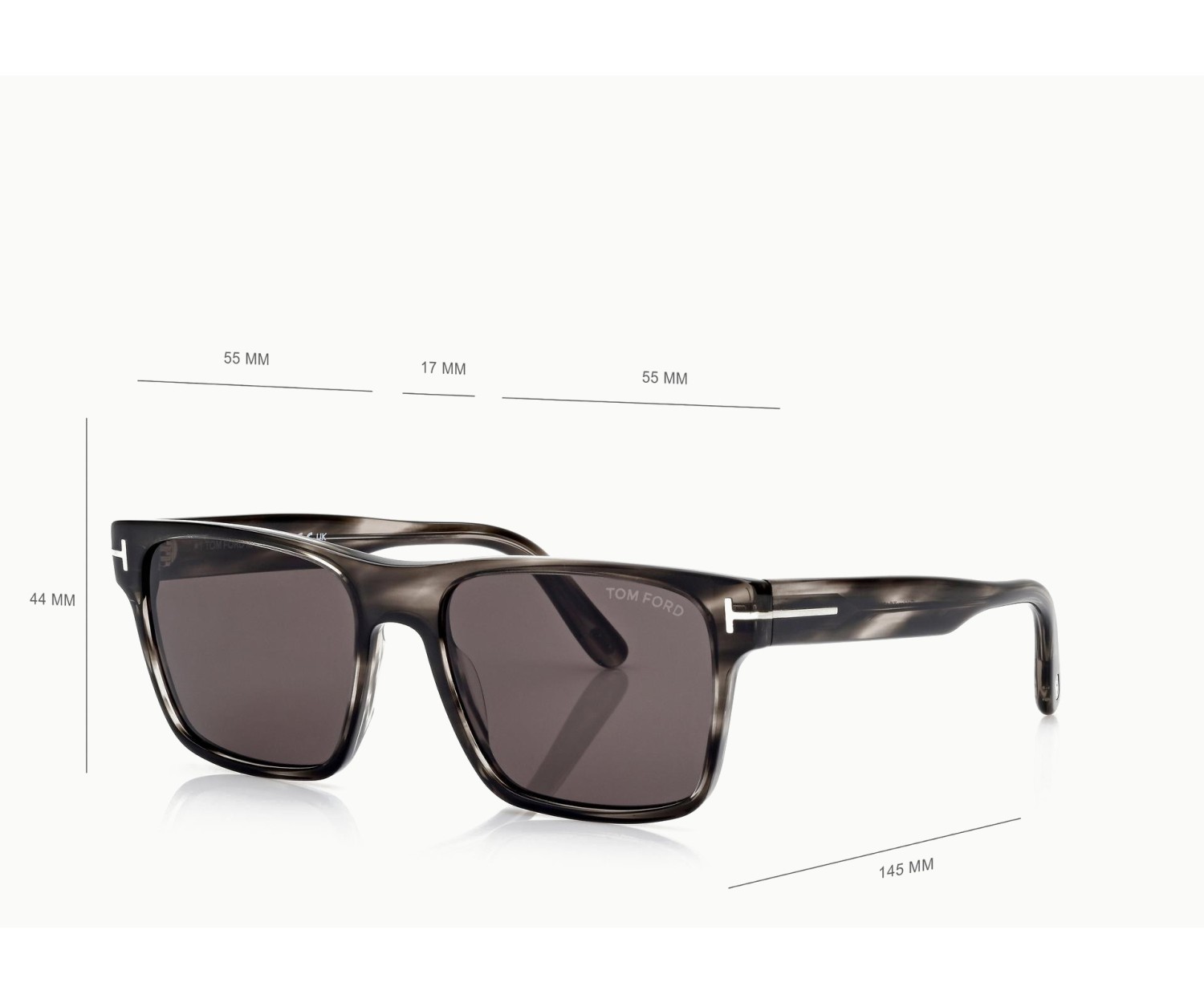 Tom Ford Calder FT1205 - Occhiali da sole 56A