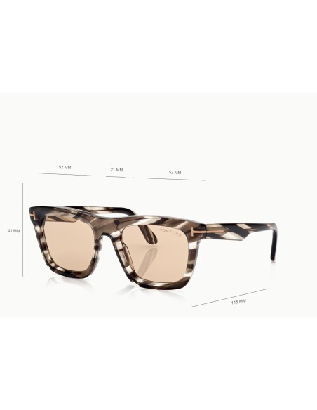 Tom Ford Lelio FT1207 - Occhiali da sole 56E