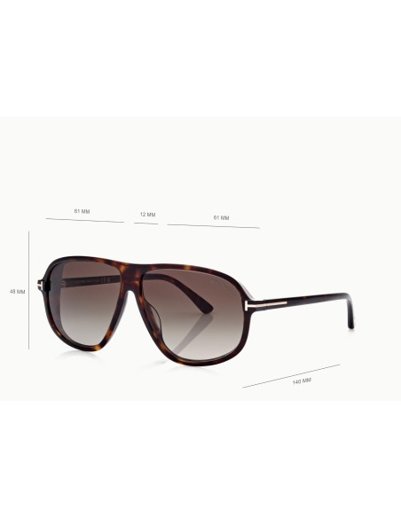 Tom Ford Guillaume FT1208 - Occhiali da sole 52K