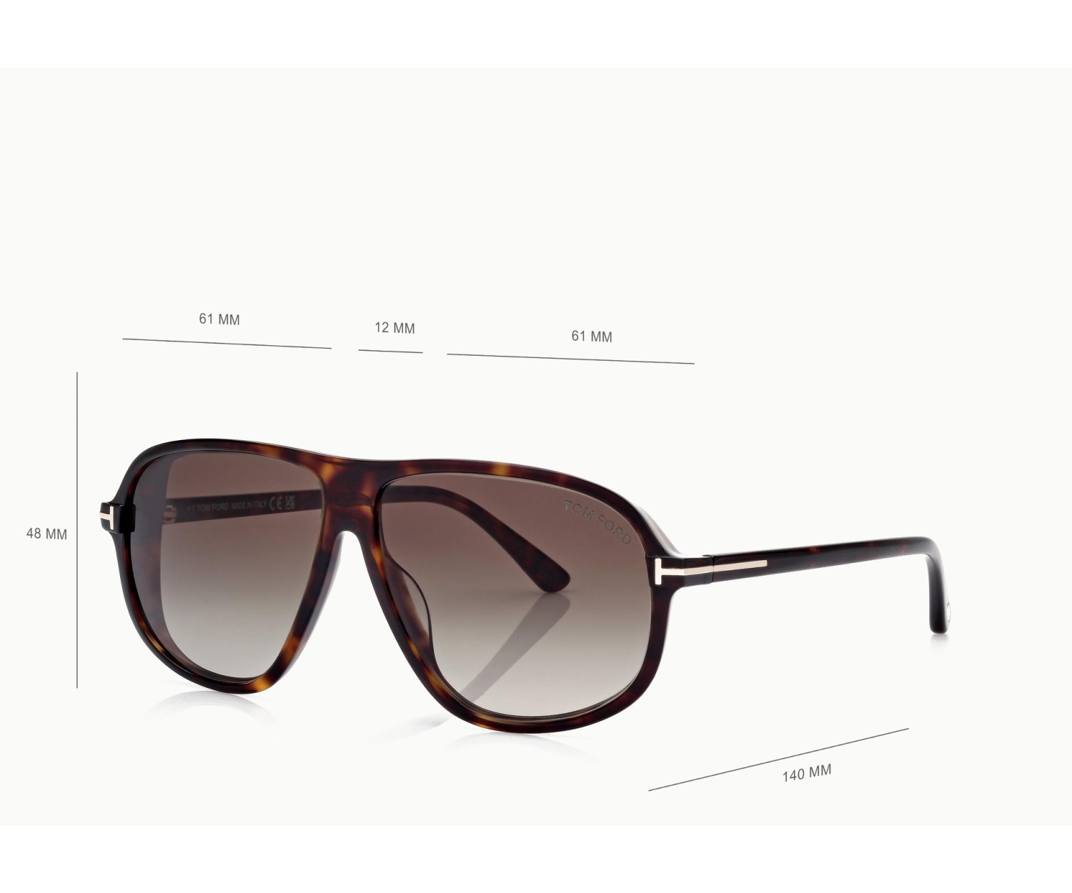 Tom Ford Guillaume FT1208 - Occhiali da sole 52K