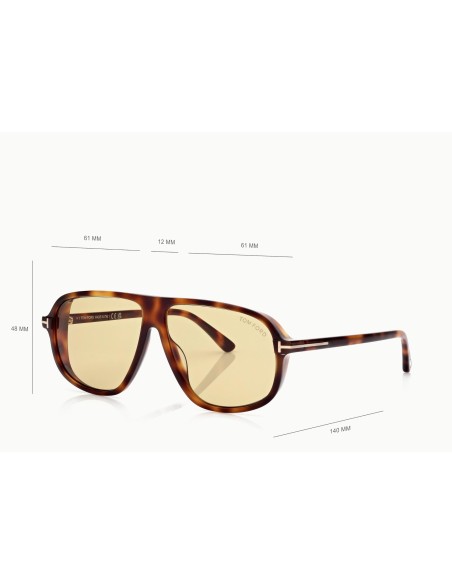 Tom Ford Guillaume FT1208 - Occhiali da sole 53E