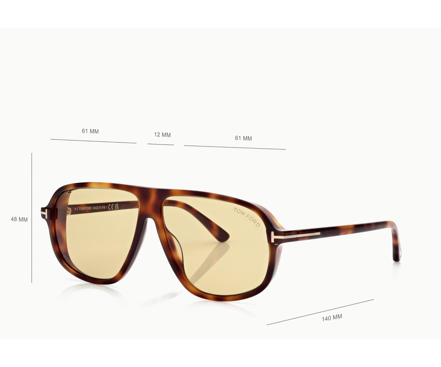 Tom Ford Guillaume FT1208 - Occhiali da sole 53E