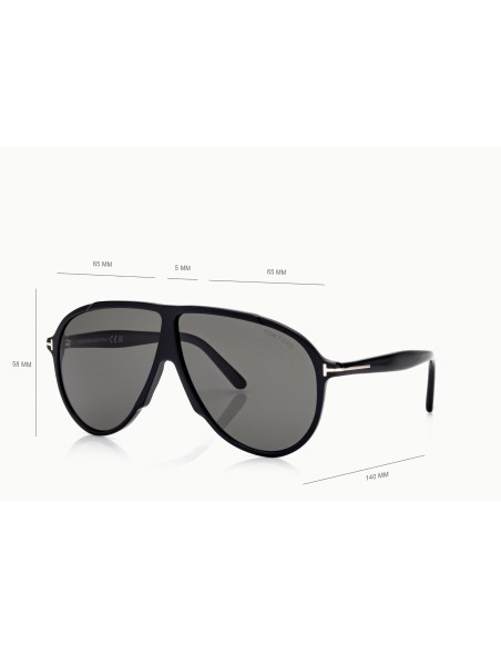 Tom Ford Vladimir FT1211 - Occhiali da sole 01N