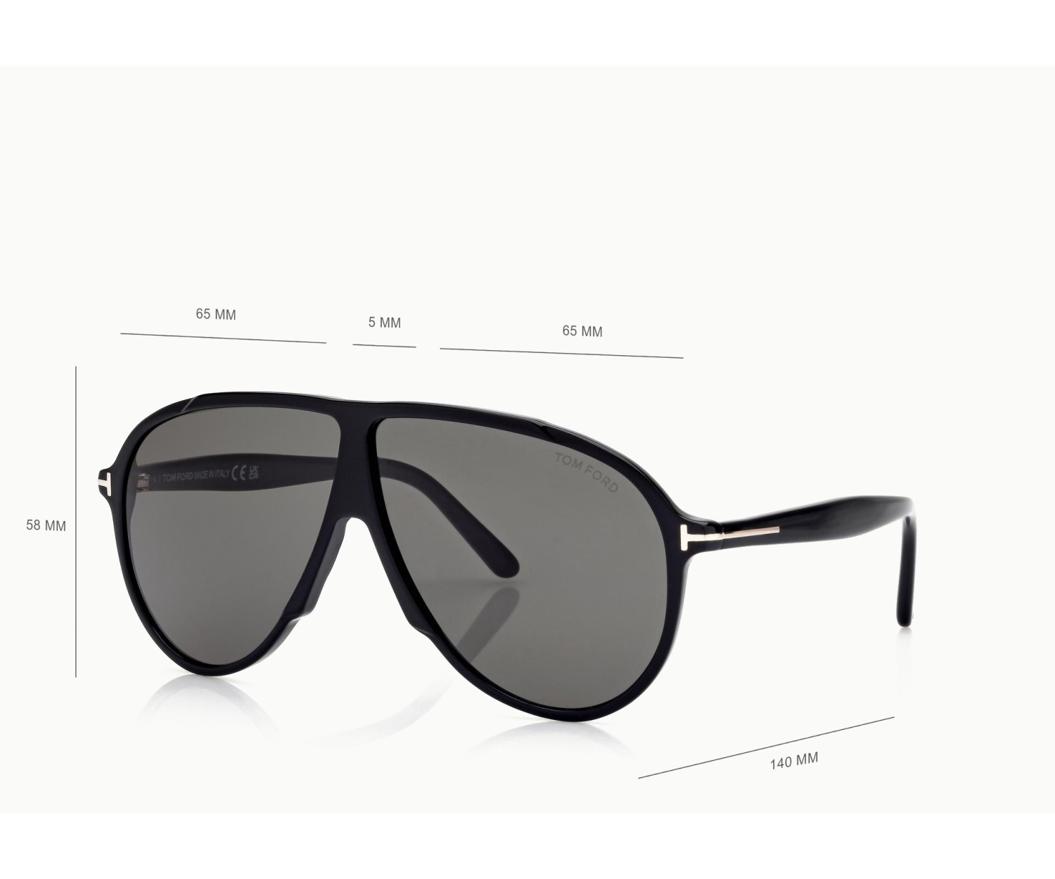 Tom Ford Vladimir FT1211 - Occhiali da sole 01N